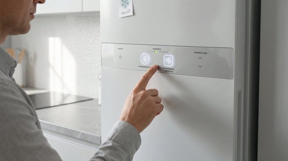 Снежинка в круге и квадрате на холодильнике: не перепутайте режимы