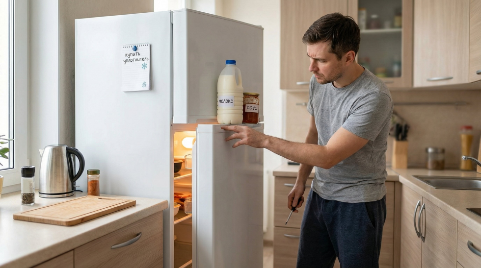 Не закрывается дверь холодильника: диагностика по симптомам