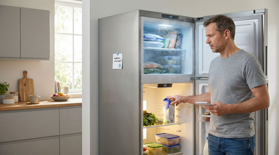 Морозилка морозит, а холодильник теплый: что это значит