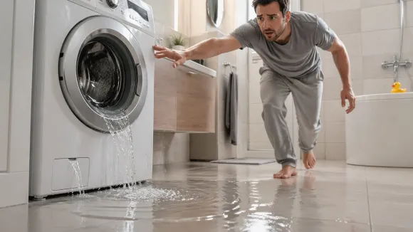 Течет стиральная машина при наборе воды: что делать