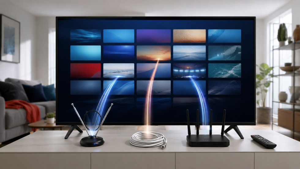 Какие каналы настроить на Smart TV: эфир, кабель или приложения