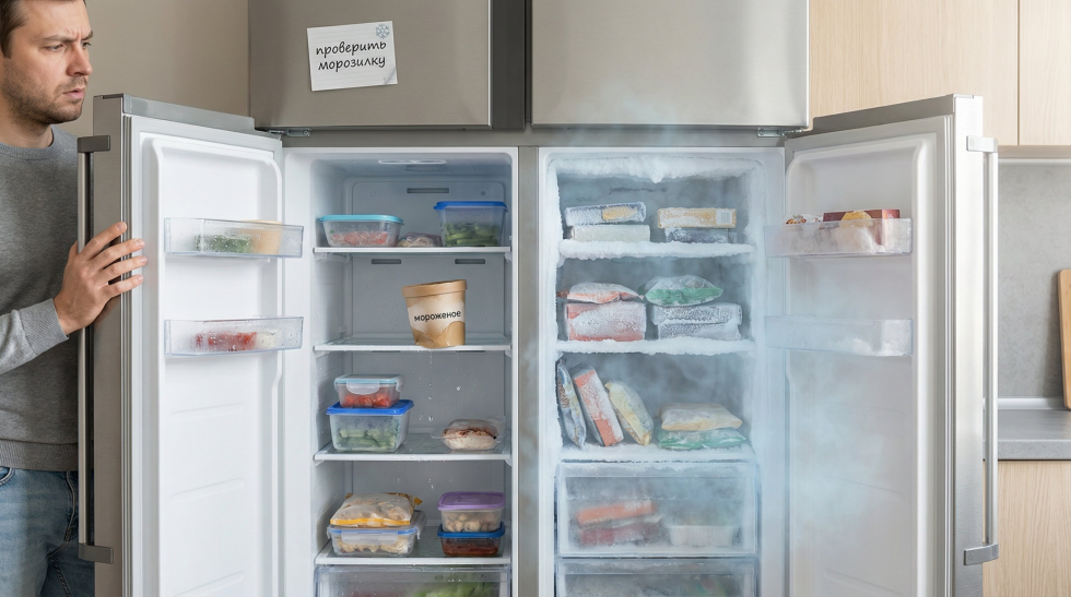 Морозит только половина морозилки: что можно сделать самому