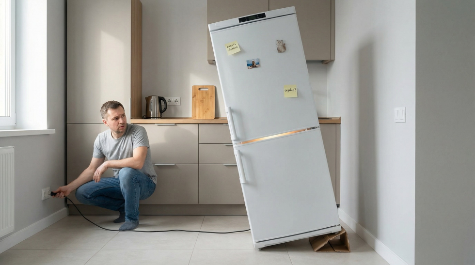 Холодильник перестал работать после перестановки
