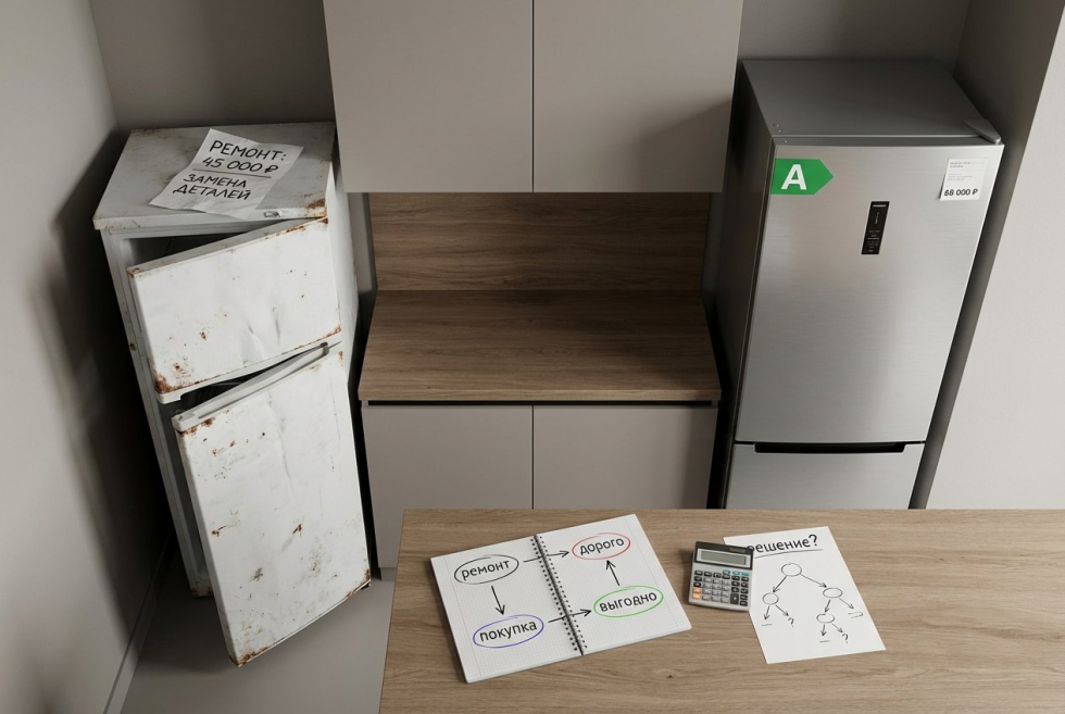Ремонтировать холодильник или купить новый как посчитать выгоду