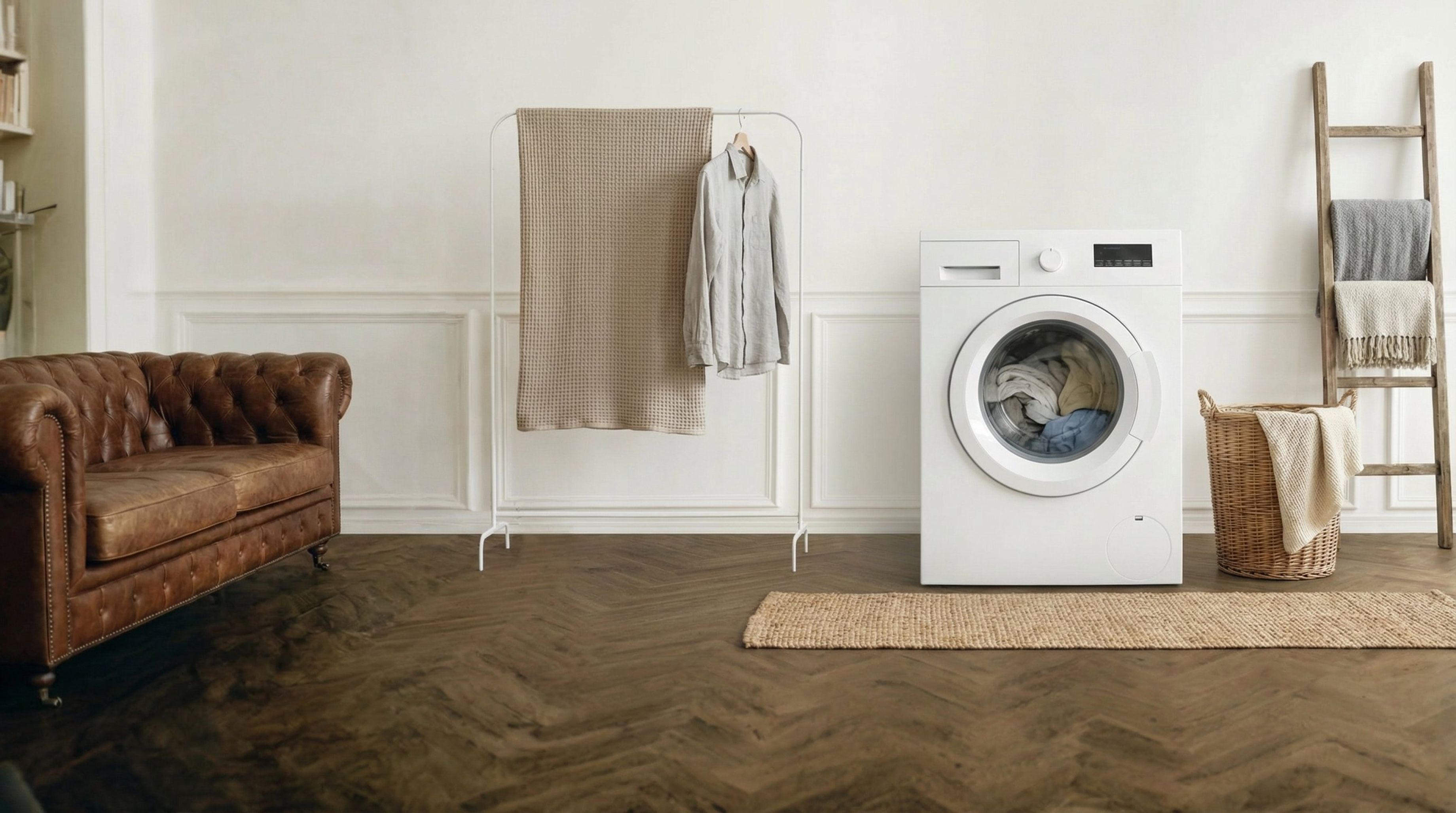 Из сушильной машины течет вода