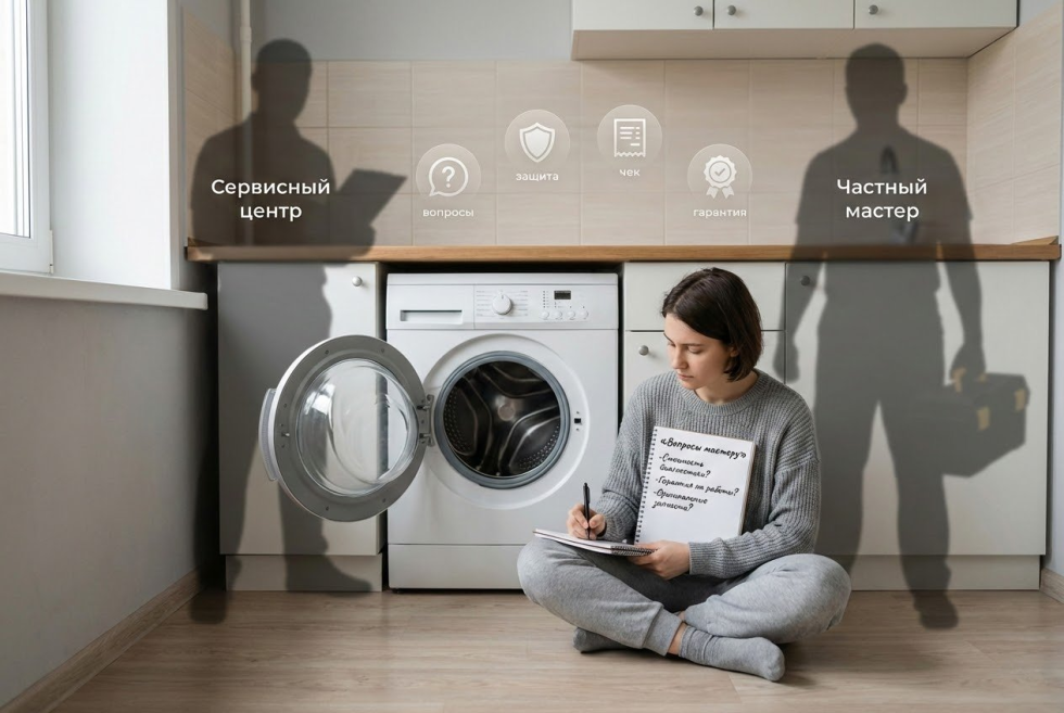 Как выбрать мастера по ремонту стиральной машины и не переплатить