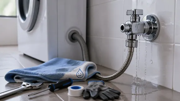 Течет кран стиральной машины: быстрое руководство по ремонту
