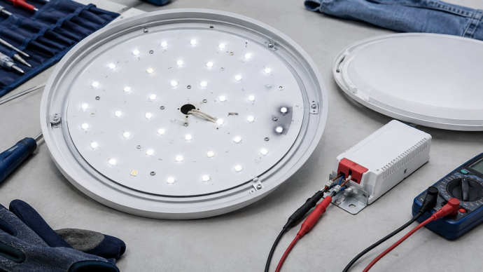 Как отличить отказ драйвера от проблемы LED-модуля
