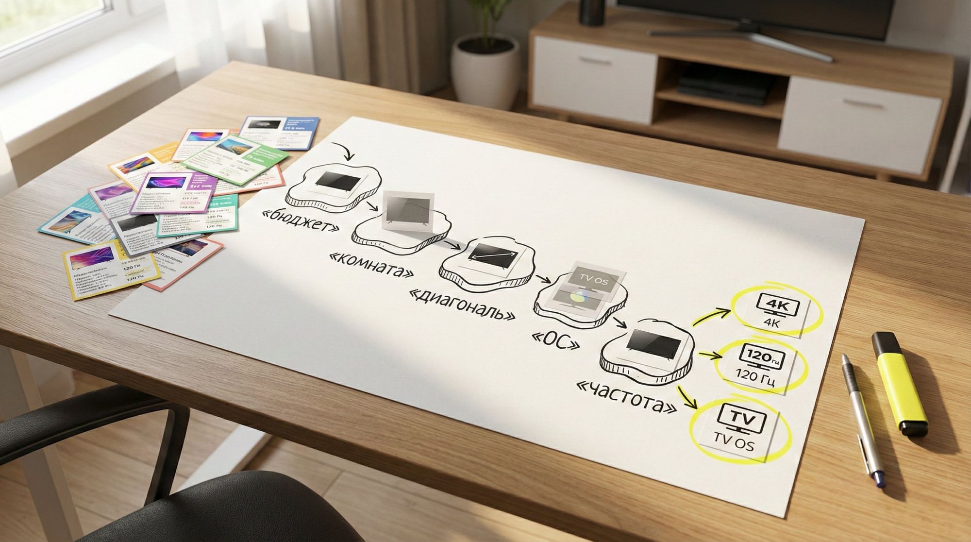 Как быстро сузить выбор телевизора по таблице Как быстро сузить выбор телевизора по таблице. Помощь при выборе
