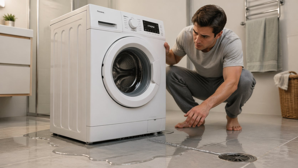 Протекает стиралка снизу: как найти причину без лишних трат