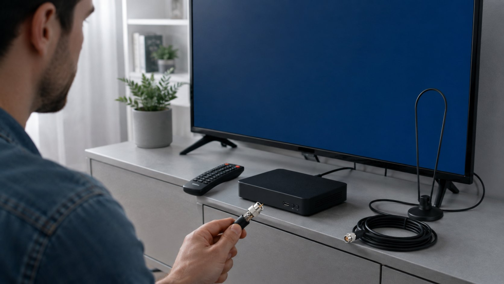DVB-T2 приставка показывает «Нет сигнала»